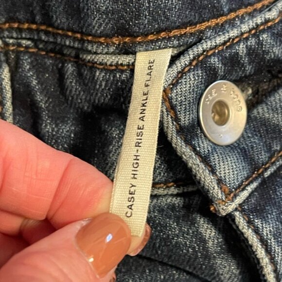 Rag & Bone Casey High Rise Ankle Flare Sz 26 - Picture 5 of 8